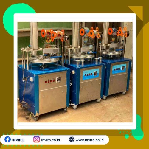 Mesin Cup Sealer Buton Tengah