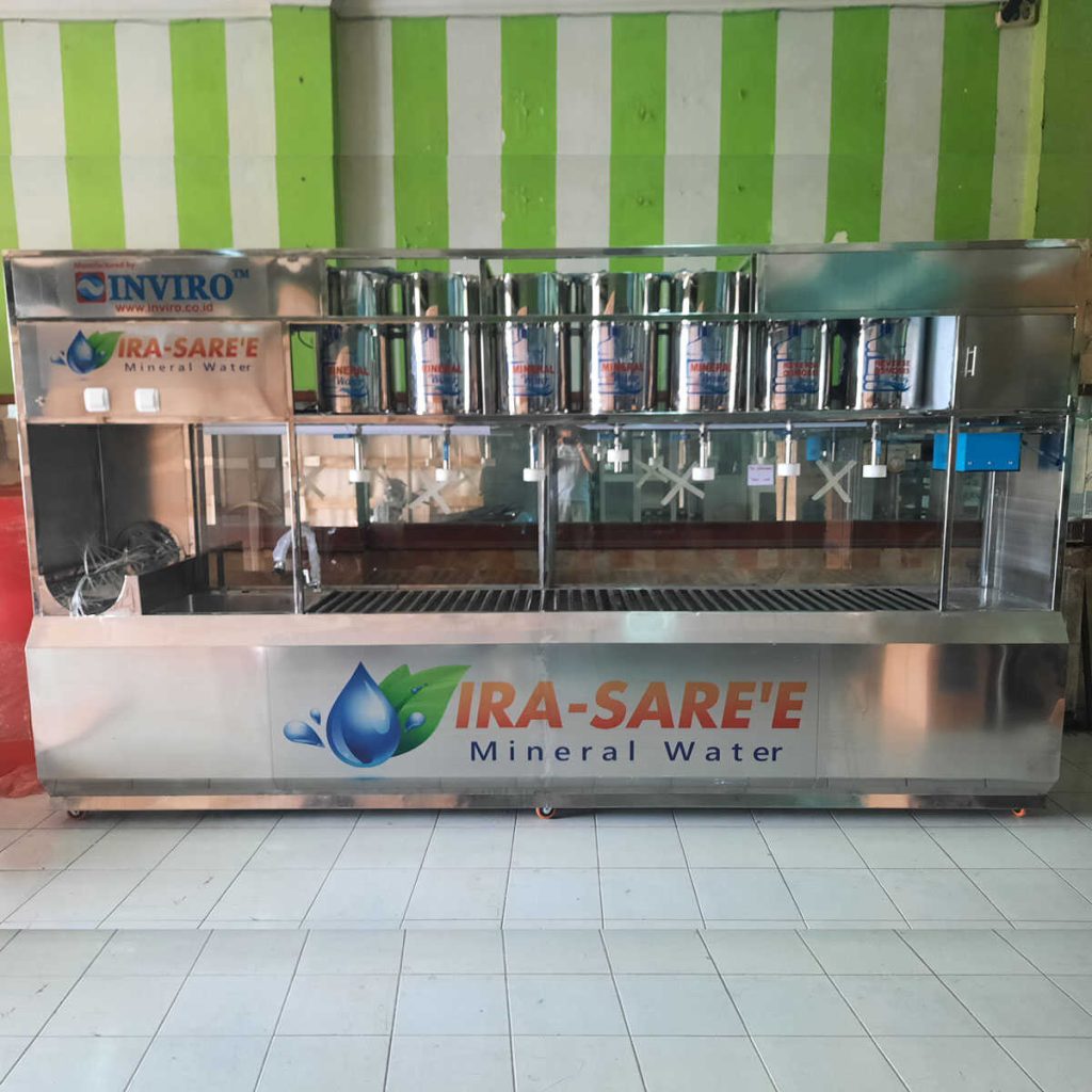 Saatnya Anda NAIK KELAS Dengan Menggunakan Full Stainless Steel Partisi Etalase DAMIU